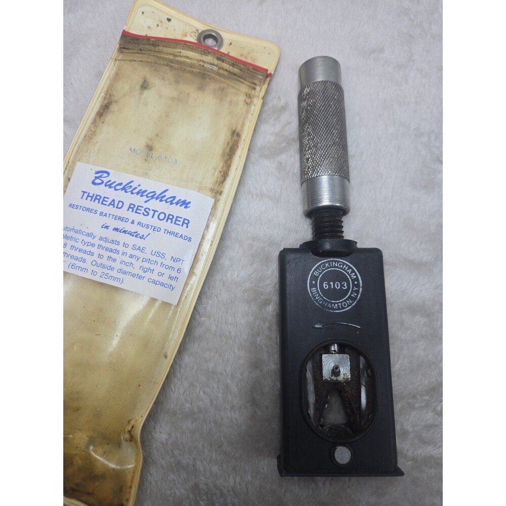 Vintage Buckingham N.Y. 6103 Thread Restorer Chaser Threads